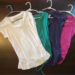 Classic Maternity V-Neck Short Sleeve Tops Bundle